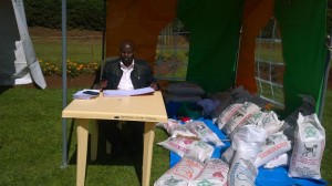Menengai products on display during Farmers Field Day