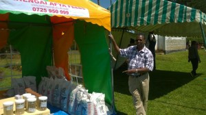 Menengai products & samples on display during Farmers Field Day